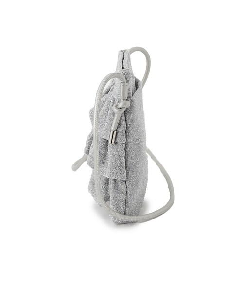 SHOO・LA・RUE(シューラルー)の「◆ラメフリルミニショルダーバッグ(ショルダーバッグ・レディース・ブラック/シルバー系その他/シルバー/ブロンズ・00)」の7枚目の写真