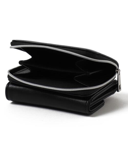 WEGO（ウィゴー）の「WEGO/メタルリボンレターフラップウォレット（財布・レディース・ホワイト/ブラック・FREE）」の6枚目の写真