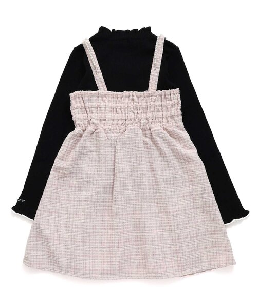 algy（アルジー）の「パールストラップワンピ&リブニットセット（ワンピース・キッズ・ミント/ピンク/アイボリー・XX-SMALL/X-SMALL/SMALL/MEDIUM）」の17枚目の写真