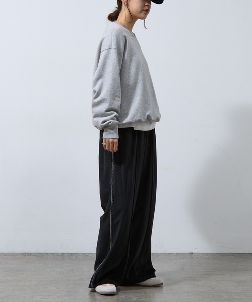 COLONY 2139（コロニートゥーワンスリーナイン）の「ベロアラメラインパンツ（その他パンツ・レディース・ブラック/チャコールグレー/ブラウン・FREE）」の14枚目の写真