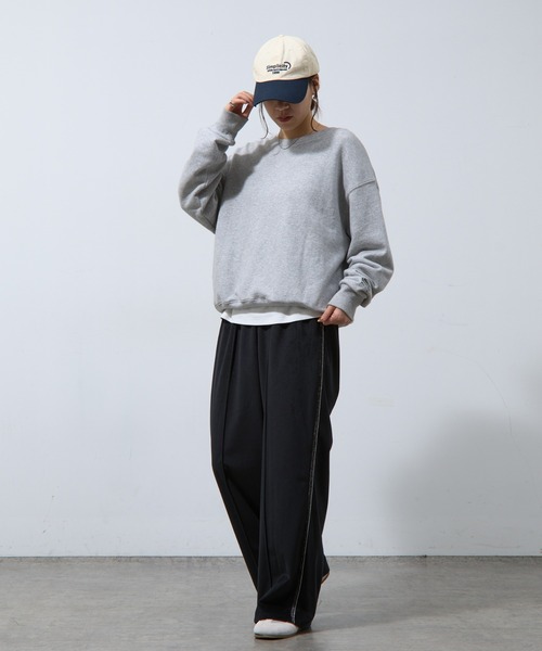 COLONY 2139（コロニートゥーワンスリーナイン）の「ベロアラメラインパンツ（その他パンツ・レディース・ブラック/チャコールグレー/ブラウン・FREE）」の18枚目の写真