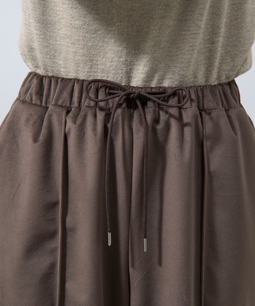 COLONY 2139（コロニートゥーワンスリーナイン）の「ベロアラメラインパンツ（その他パンツ・レディース・ブラック/チャコールグレー/ブラウン・FREE）」の8枚目の写真
