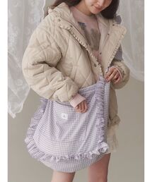 merry jenny | フリルギンガムショルダーバッグ(ショルダーバッグ)