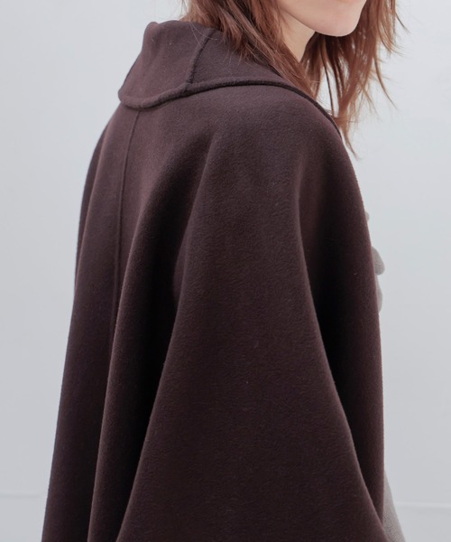 B7 / river short shawl coat(リバーショートショールカラーコート)