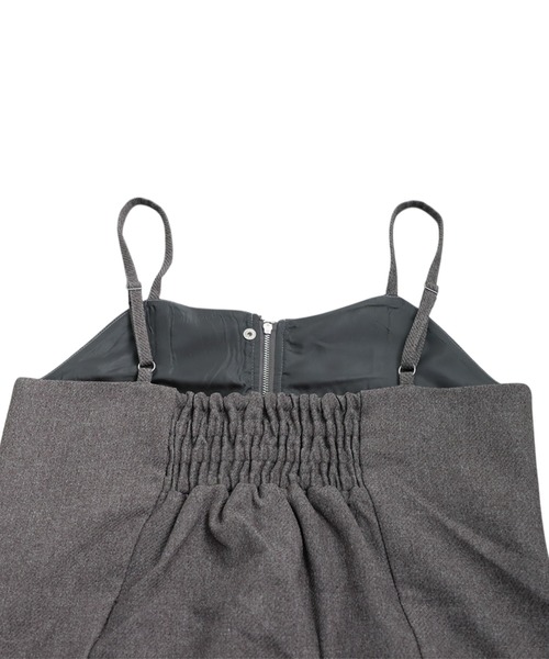 antiqua(アンティカ)の「ツイルビスチェ(その他トップス・レディース・ブラック/チャコールグレー・ONESIZE)」の8枚目の写真