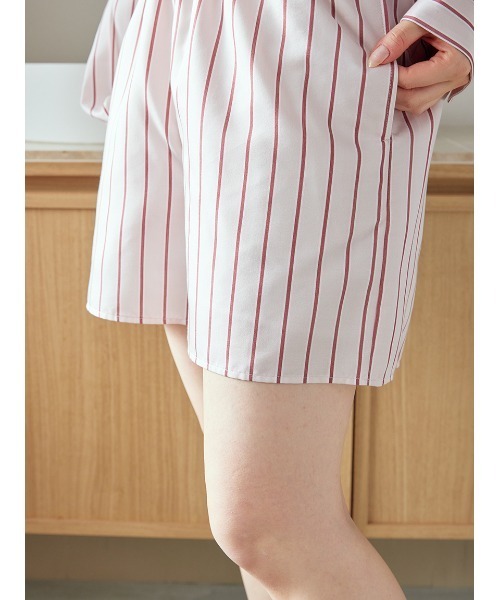 GELATO PIQUE ストライプルームウェア 新品未使用 gelato pique パジャマ ルームウェア モーニングストライプ