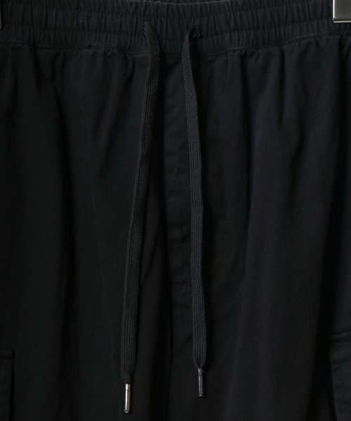 ANPAS(アンパス)の「Stretch Denim&Twill Cargo Jogger Pants/ストレッチ デニム/ツイル カーゴパンツ ジョガーパンツ(カーゴパンツ・メンズ・ブラック/カーキ/ブラック系その他/ベージュ/ブルー系その他・M/L/LL)」の9枚目の写真