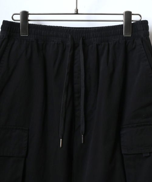 ANPAS(アンパス)の「Stretch Denim&Twill Cargo Jogger Pants/ストレッチ デニム/ツイル カーゴパンツ ジョガーパンツ(カーゴパンツ・メンズ・ブラック/カーキ/ブラック系その他/ベージュ/ブルー系その他・M/L/LL)」の7枚目の写真