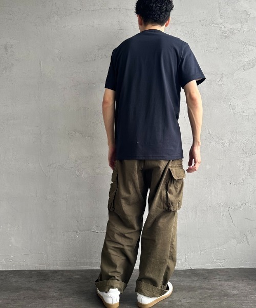 FRED PERRY（フレッドペリー）の「[FRED PERRY/フレッドペリー] ローレスリース刺繍 ショートスリーブTシャツ（Tシャツ/カットソー・レディース・ネイビー・L/M/S/XS）」の3枚目の写真