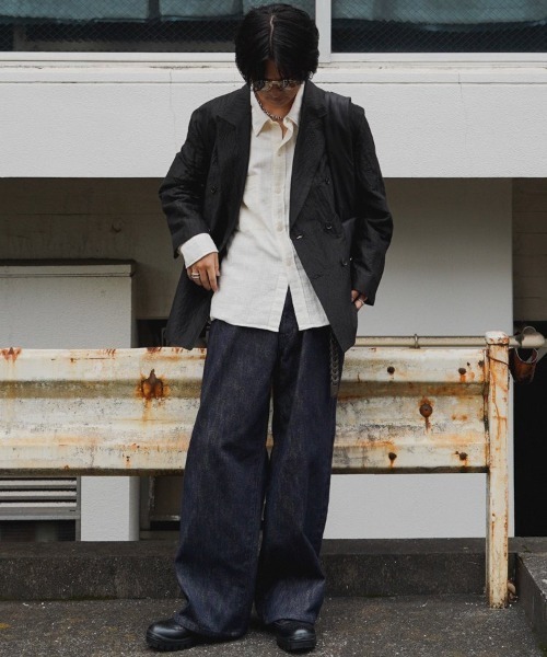 SILK LINEN SUCKER JACKET（テーラードジャケット）｜LIDNM（リドム