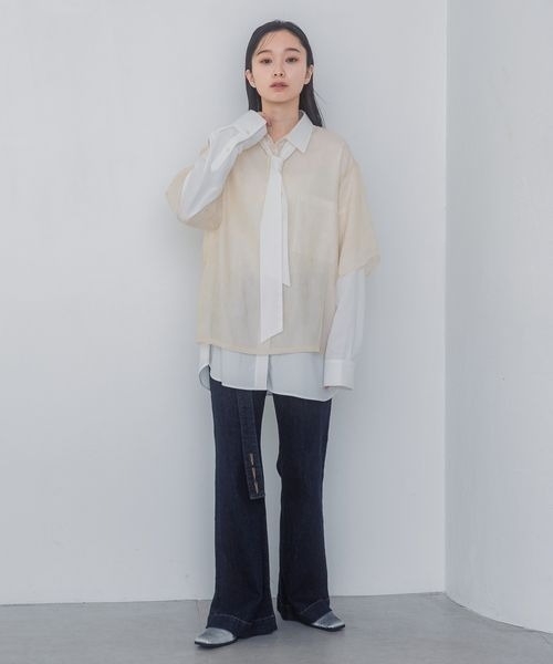 JEANASIS(ジーナシス)の「リブスクエアフラットシューズ/313649(パンプス・レディース・ブラック/シルバー・MEDIUM/LARGE)」の17枚目の写真