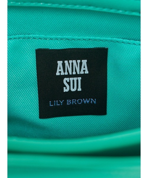 LILY BROWN（リリーブラウン）の「【LILY BROWN × ANNA SUI】チャーム付きBAG（ハンドバッグ・レディース・グリーン/ホワイト/ブラック・FREE）」の7枚目の写真