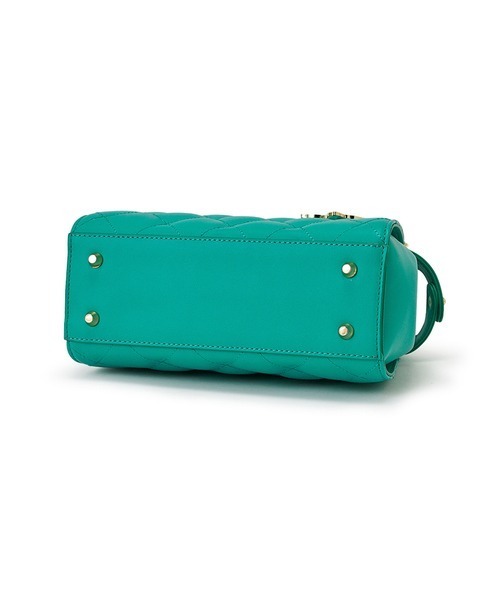 LILY BROWN（リリーブラウン）の「【LILY BROWN × ANNA SUI】チャーム付きBAG（ハンドバッグ・レディース・グリーン/ホワイト/ブラック・FREE）」の5枚目の写真