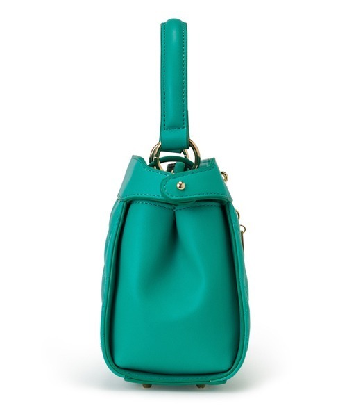 LILY BROWN（リリーブラウン）の「【LILY BROWN × ANNA SUI】チャーム付きBAG（ハンドバッグ・レディース・グリーン/ホワイト/ブラック・FREE）」の12枚目の写真