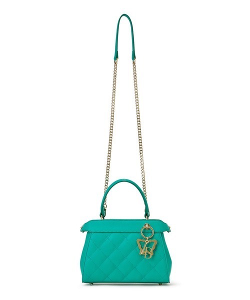 LILY BROWN（リリーブラウン）の「【LILY BROWN × ANNA SUI】チャーム付きBAG（ハンドバッグ・レディース・グリーン/ホワイト/ブラック・FREE）」の17枚目の写真