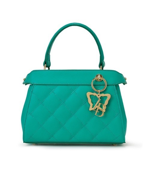 LILY BROWN（リリーブラウン）の「【LILY BROWN × ANNA SUI】チャーム付きBAG（ハンドバッグ・レディース・グリーン/ホワイト/ブラック・FREE）」の18枚目の写真
