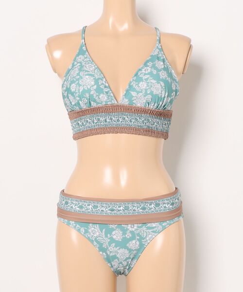 UNGRID/アングリッド ボタニカル柄ビキニ 651101