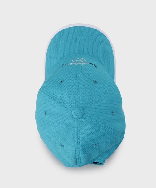 adabat（アダバット）の「ラウンディッシュイヤーカーブキャップ（キャップ・レディース・ホワイト/ネイビー/ベビーピンク/ライトブルー・00）」の7枚目の写真