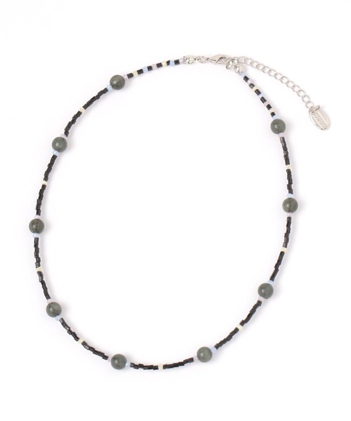 LOWRYS FARM（ローリーズファーム）の「カラービーズネックレス 291589（ネックレス・レディース・ブラック/ブラウン・FREE）」の3枚目の写真