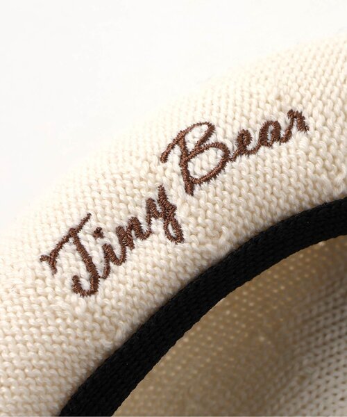 apres les cours(アプレレクール)の「tiny bear 耳付きサーモベレー帽(ハンチング/ベレー帽・キッズ・アイボリー/レッド・50/54)」の17枚目の写真