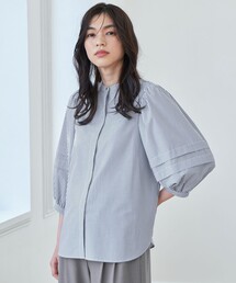エニィファンクションタックスリーブブラウス