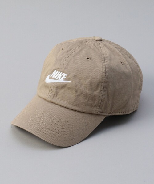 NIKE（ナイキ）の「【NIKE】CB FUT WSH L CAP / ナイキクラブキャップ（キャップ・レディース・ブラック/ベージュ/ホワイト/ライトグレー/ライトピンク/ライトブルー・FREE）」の4枚目の写真