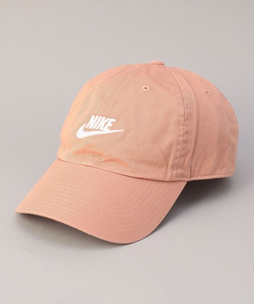 NIKE（ナイキ）の「【NIKE】CB FUT WSH L CAP / ナイキクラブキャップ（キャップ・レディース・ブラック/ベージュ/ホワイト/ライトグレー/ライトピンク/ライトブルー・FREE）」の6枚目の写真