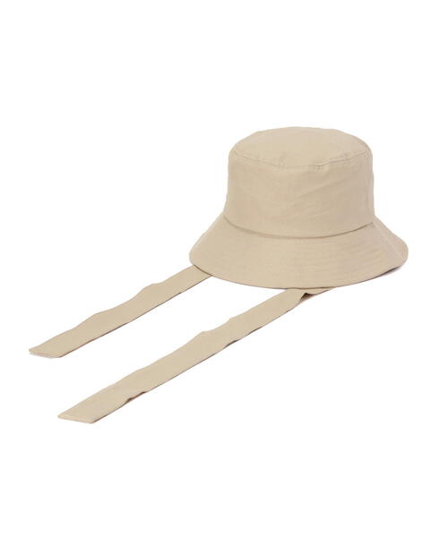 AVIREX（アヴィレックス）の「《直営店限定》DETACHABLE RIBBON HAT/デタッチャブルリボンハット（ハット・レディース・ブラック/ベージュ・F）」の17枚目の写真