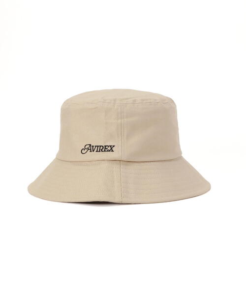 AVIREX（アヴィレックス）の「《直営店限定》DETACHABLE RIBBON HAT/デタッチャブルリボンハット（ハット・レディース・ブラック/ベージュ・F）」の16枚目の写真