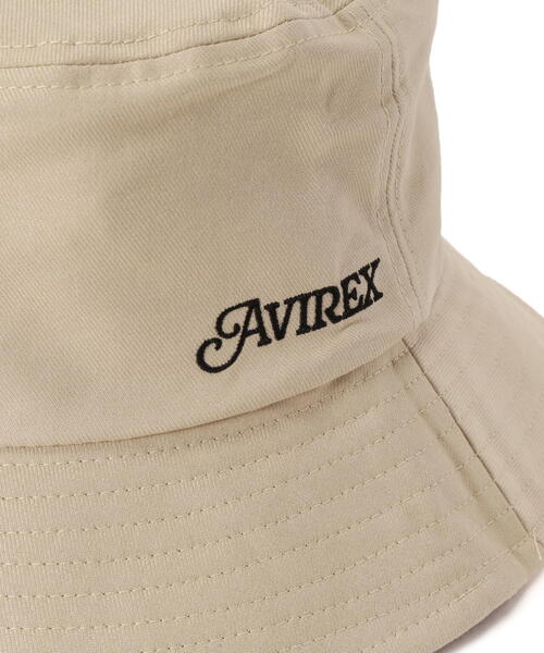 AVIREX（アヴィレックス）の「《直営店限定》DETACHABLE RIBBON HAT/デタッチャブルリボンハット（ハット・レディース・ブラック/ベージュ・F）」の12枚目の写真