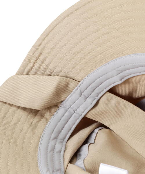 AVIREX（アヴィレックス）の「《直営店限定》DETACHABLE RIBBON HAT/デタッチャブルリボンハット（ハット・レディース・ブラック/ベージュ・F）」の11枚目の写真