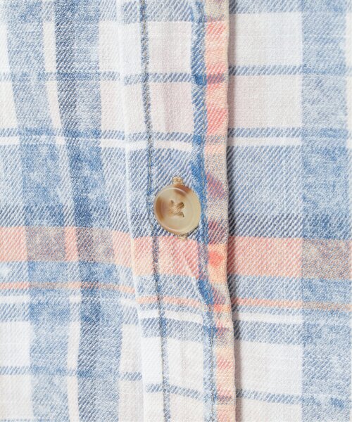 POWER TO THE PEOPLE(パワートゥーザピープル)の「インディゴチェックOVERシャツ(シャツ/ブラウス・メンズ・ブルー/ネイビー/レッド・M/L/LL)」の7枚目の写真