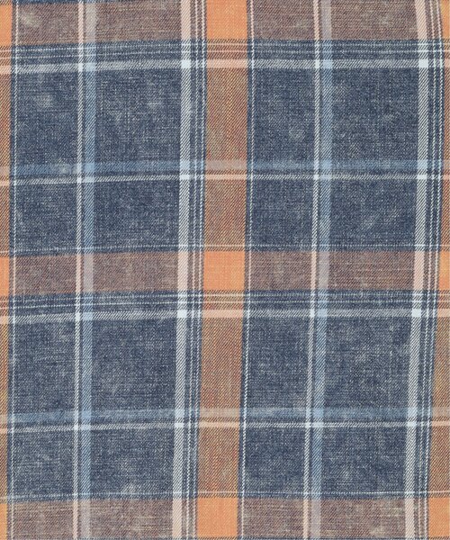 POWER TO THE PEOPLE(パワートゥーザピープル)の「インディゴチェックOVERシャツ(シャツ/ブラウス・メンズ・ブルー/ネイビー/レッド・M/L/LL)」の10枚目の写真