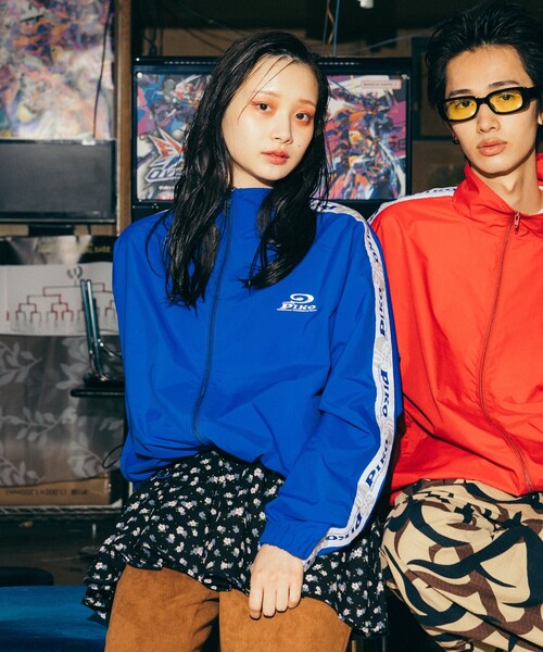 FREAK'S STORE(フリークスストア)の「PIKO × FREAK'S STORE/ピコ 別注 TRACK JACKET/トラックジャケット(その他アウター・レディース・レッド/ブルー/ブラック・フリ-)」の8枚目の写真