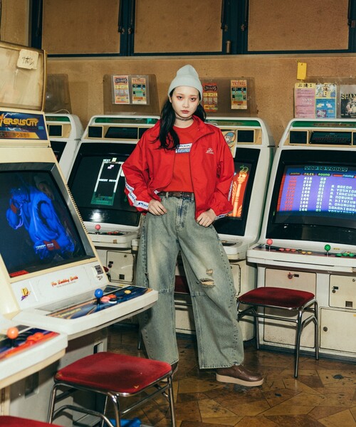 FREAK'S STORE(フリークスストア)の「PIKO × FREAK'S STORE/ピコ 別注 TRACK JACKET/トラックジャケット(その他アウター・レディース・レッド/ブルー/ブラック・フリ-)」の13枚目の写真