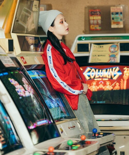 FREAK'S STORE(フリークスストア)の「PIKO × FREAK'S STORE/ピコ 別注 TRACK JACKET/トラックジャケット(その他アウター・レディース・レッド/ブルー/ブラック・フリ-)」の18枚目の写真