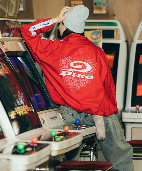 FREAK'S STORE(フリークスストア)の「PIKO × FREAK'S STORE/ピコ 別注 TRACK JACKET/トラックジャケット(その他アウター・レディース・レッド/ブルー/ブラック・フリ-)」の19枚目の写真