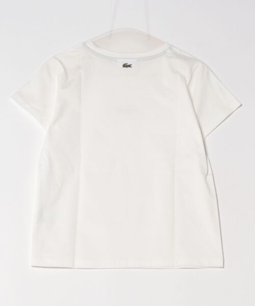 LACOSTE（ラコステ）の「《LACOSTE》TF006J-99（Tシャツ/カットソー・レディース・ブラック/ホワイト・34/38/36）」の3枚目の写真