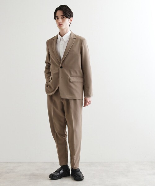 tk.TAKEO KIKUCHI（ティーケータケオキクチ）の「360度ストレッチテーラードジャケット（セットアップ対応）（テーラードジャケット・メンズ・ブラック/ベージュ/ブルー・01/02/03/04）」の11枚目の写真