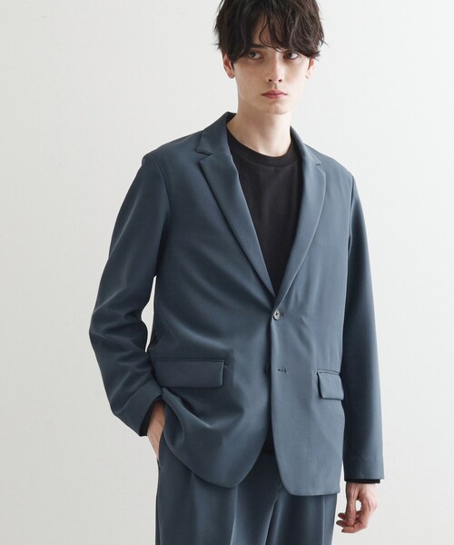 tk.TAKEO KIKUCHI（ティーケータケオキクチ）の「360度ストレッチテーラードジャケット（セットアップ対応）（テーラードジャケット・メンズ・ブラック/ベージュ/ブルー・01/02/03/04）」の13枚目の写真