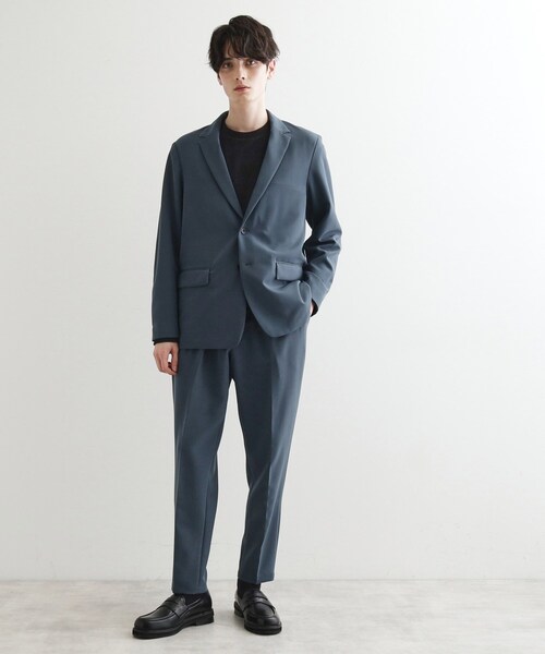 tk.TAKEO KIKUCHI（ティーケータケオキクチ）の「360度ストレッチテーラードジャケット（セットアップ対応）（テーラードジャケット・メンズ・ブラック/ベージュ/ブルー・01/02/03/04）」の14枚目の写真