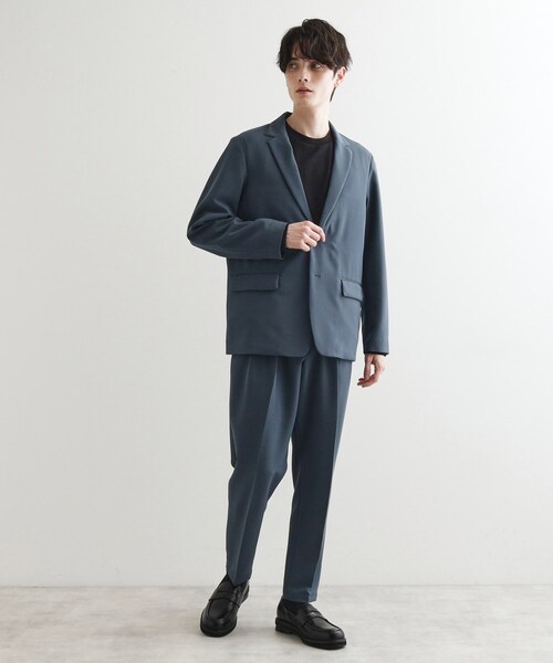 tk.TAKEO KIKUCHI（ティーケータケオキクチ）の「360度ストレッチテーラードジャケット（セットアップ対応）（テーラードジャケット・メンズ・ブラック/ベージュ/ブルー・01/02/03/04）」の15枚目の写真