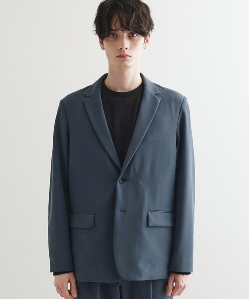tk.TAKEO KIKUCHI（ティーケータケオキクチ）の「360度ストレッチテーラードジャケット（セットアップ対応）（テーラードジャケット・メンズ・ブラック/ベージュ/ブルー・01/02/03/04）」の17枚目の写真
