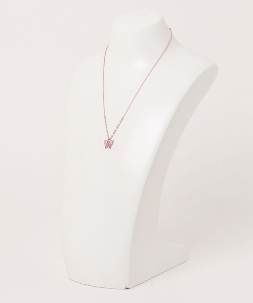 ANNA SUI（アナスイ）の「蝶モチーフ ネックレス（ネックレス・レディース・ブルー/ピンク・FREE）」の3枚目の写真