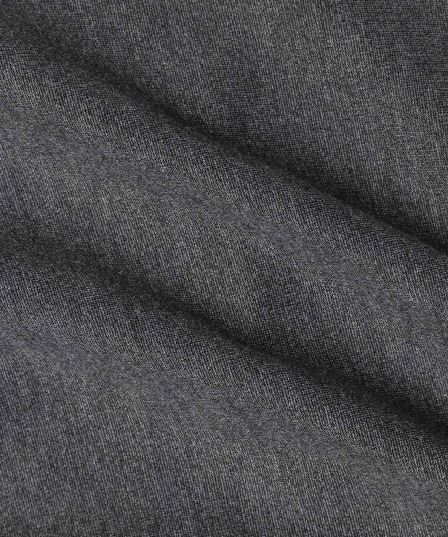 The DUFFER of ST.GEORGE（ザダファーオブセントジョージ）の「【WEB限定アイテム】SMART JOGGER PANTS：ポンチ素材 ジャージ ストレッチ スマートジョガーパンツ（その他パンツ・メンズ・チャコールグレー/ブラック・X-LARGE/LARGE/MEDIUM/SMALL）」の15枚目の写真
