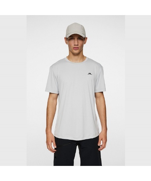 J.LINDEBERG(ジェイリンドバーグ)の「【J.LINDEBERG/GOLF】半袖Tシャツ(Tシャツ/カットソー・メンズ・ブラック/グレー・46/48/44)」の3枚目の写真