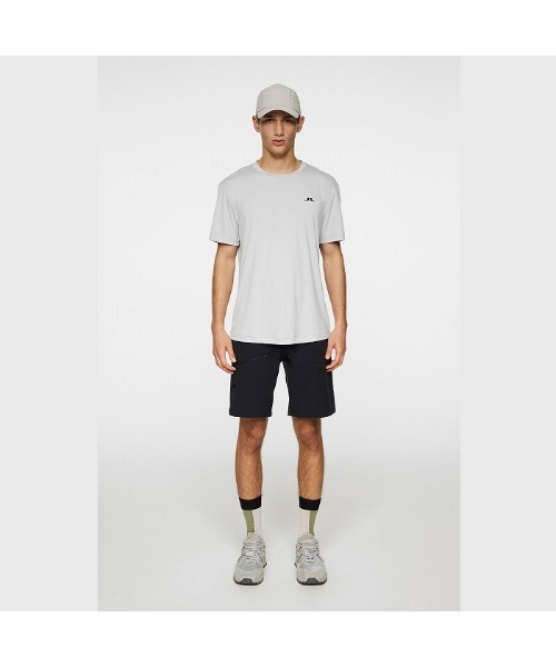 J.LINDEBERG(ジェイリンドバーグ)の「【J.LINDEBERG/GOLF】半袖Tシャツ(Tシャツ/カットソー・メンズ・ブラック/グレー・46/48/44)」の6枚目の写真