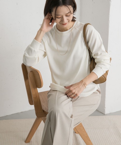 新品タグ付き　ソフトローンシアーワイドプルオーバー　アーバンリサーチドアーズ セール】ソフトフライスプルオーバー（Tシャツ/カットソー）｜URBAN