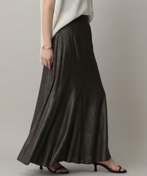 A part by（アパートバイ）の「ハクエスカルゴスカート（スカート・レディース・ブラウン/ライトベージュ/チャコールグレー・SMALL/MEDIUM）」の8枚目の写真