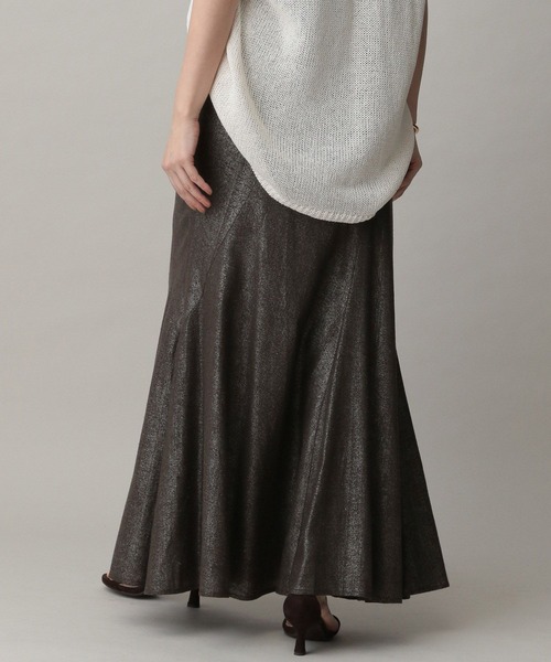 A part by（アパートバイ）の「ハクエスカルゴスカート（スカート・レディース・ブラウン/ライトベージュ/チャコールグレー・SMALL/MEDIUM）」の10枚目の写真